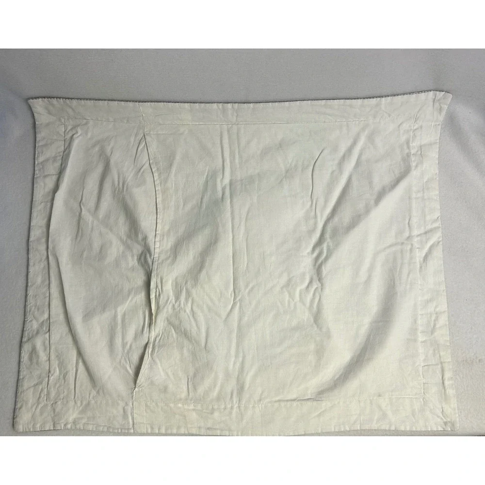 Crazy Cat Lady Handmade Tan Gingham Quilted‎ Cat Ruffle Pillow Sham Cover